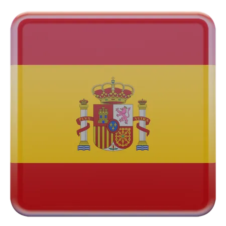 Bandeira da espanha  3D Flag