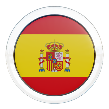 Bandeira da espanha  3D Flag