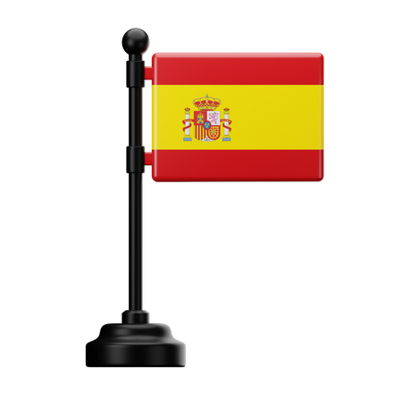 Bandeira da espanha  3D Icon