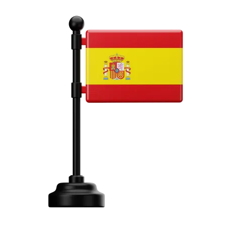 Bandeira da espanha  3D Icon