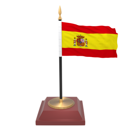 Bandeira da espanha  3D Icon