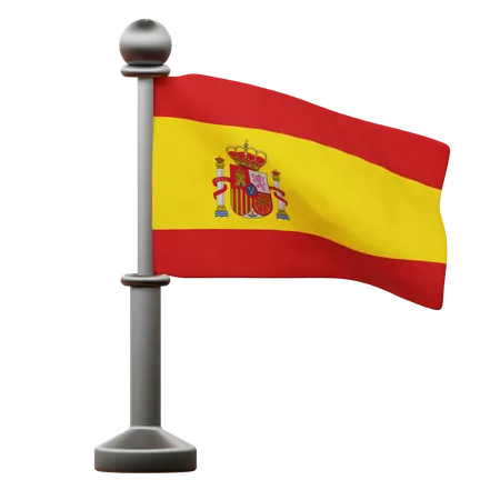 Bandeira da espanha  3D Icon