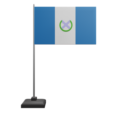 Bandeira da guatemala  3D Icon