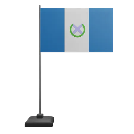 Bandeira da guatemala  3D Icon