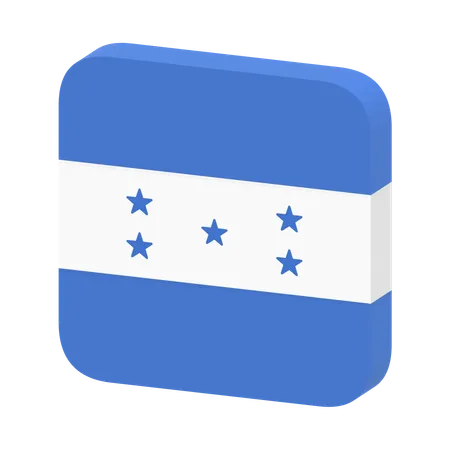 Bandeira de Honduras  3D Icon