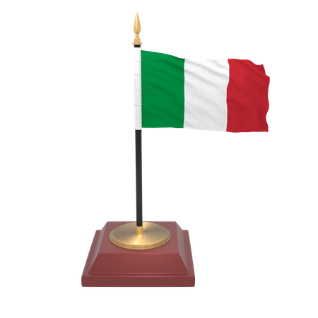 Bandeira da Itália  3D Icon
