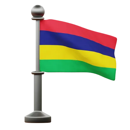 Bandeira das Maurícias  3D Icon