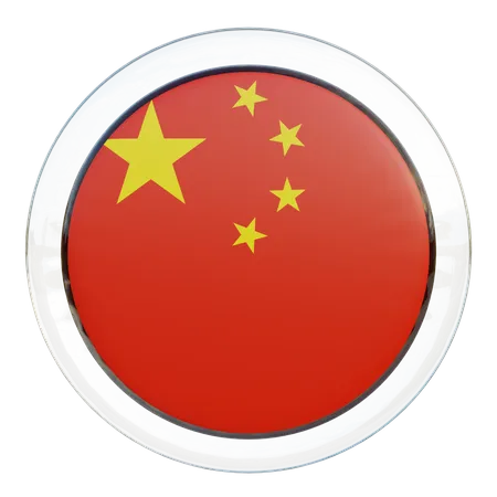 Bandeira da República Popular da China  3D Flag