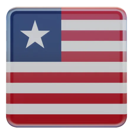 Bandeira da Praça da Libéria  3D Icon