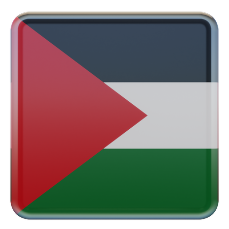 Bandeira da Praça Palestina  3D Icon