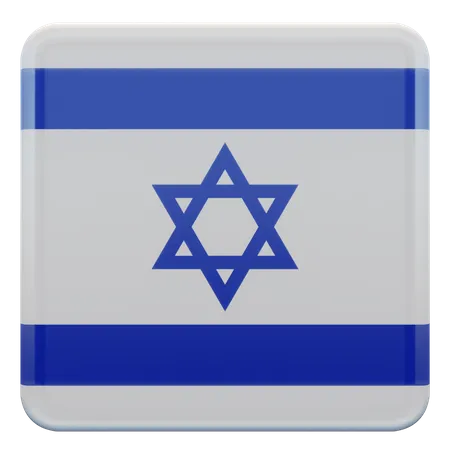 Bandeira da Praça de Israel  3D Icon