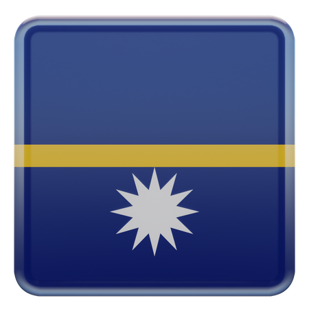 Bandeira da Praça Nauru  3D Icon