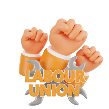 Faixa sindical  3D Icon