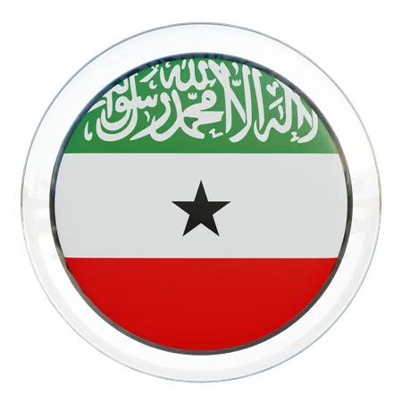 Bandeira da Somalilândia  3D Flag