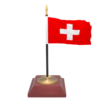 Bandeira da suíça  3D Icon