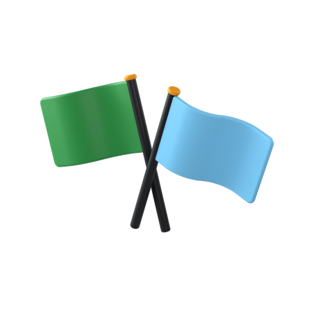 Bandeiras  3D Icon