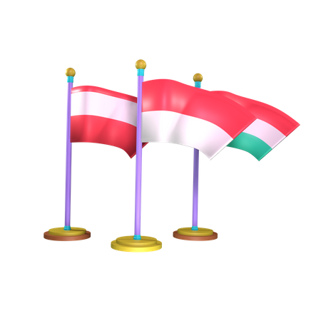 Bandeiras  3D Icon
