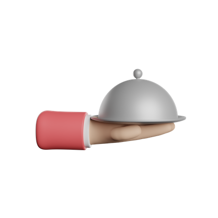 Bandeja de comida  3D Icon