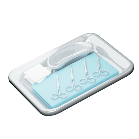 Bandeja quirúrgica  3D Icon
