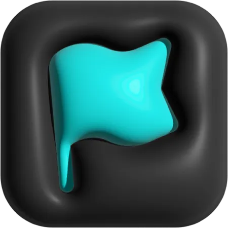 Bandera  3D Icon