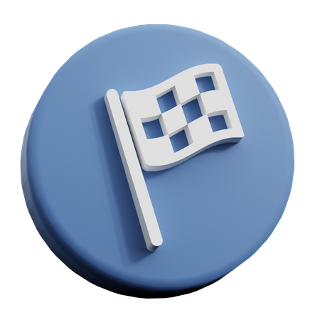 Bandera  3D Icon