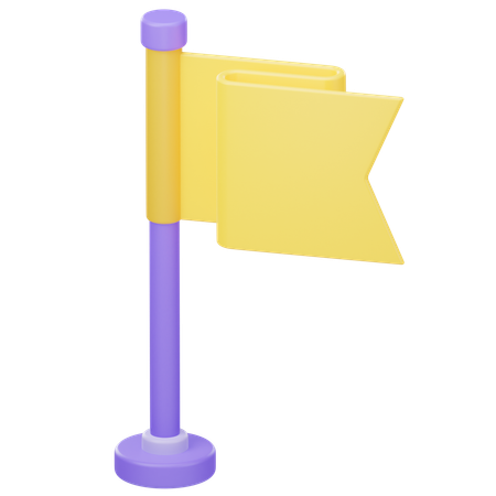 Bandera  3D Icon