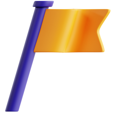 Bandera  3D Icon