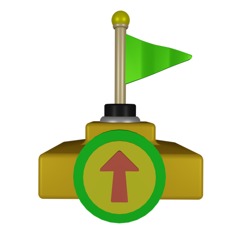 Bandera  3D Icon