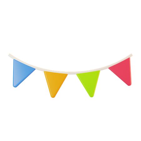 Bandera  3D Icon