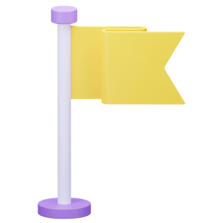 Bandera  3D Icon