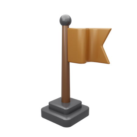 Bandera  3D Icon