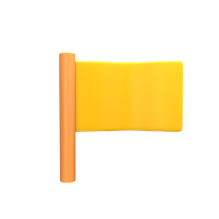 Bandera  3D Icon