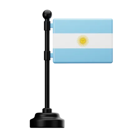 Bandera argentina  3D Icon