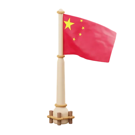 Bandera china  3D Icon