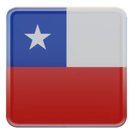 Bandera de la Plaza de Chile  3D Icon