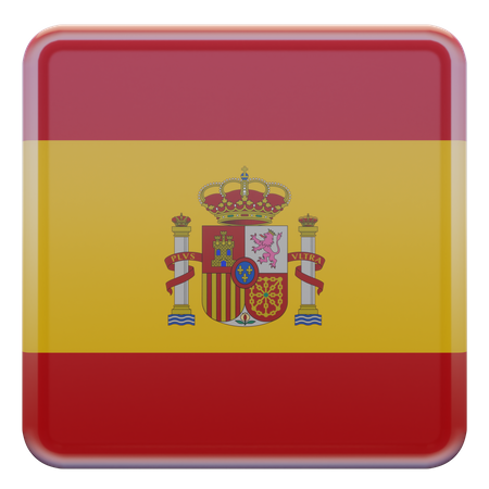 Bandera de la Plaza de España  3D Icon