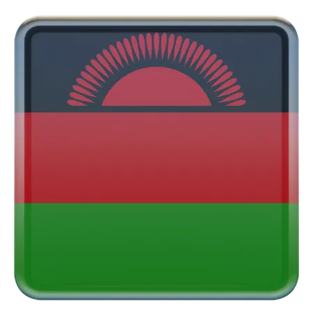 Bandera de la Plaza de Malawi  3D Icon