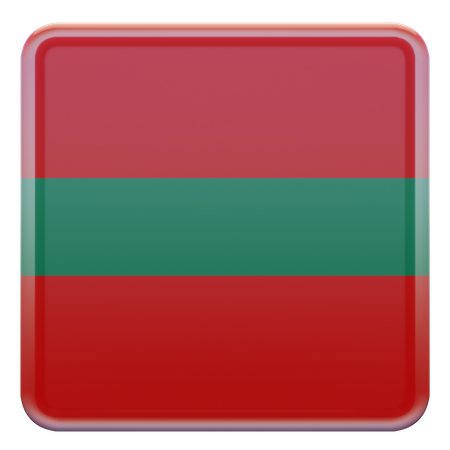 Bandera de la Plaza de Transnistria  3D Icon