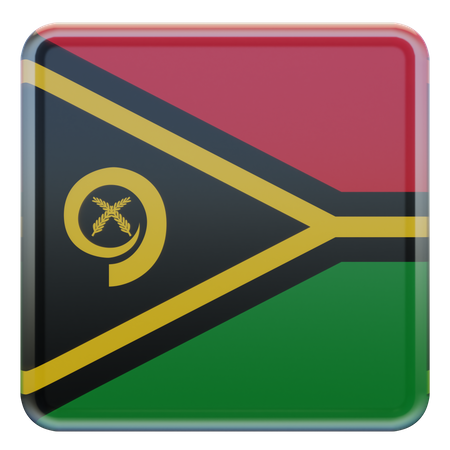 Bandera de la Plaza de Vanuatu  3D Icon