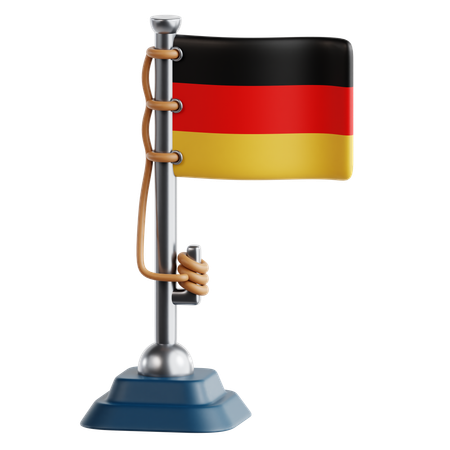 Bandera de alemania  3D Icon