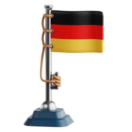 Bandera de alemania  3D Icon