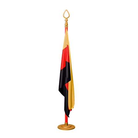 Bandera de alemania  3D Icon