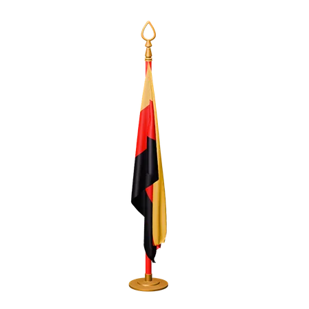 Bandera de alemania  3D Icon