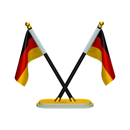 Bandera de alemania  3D Icon