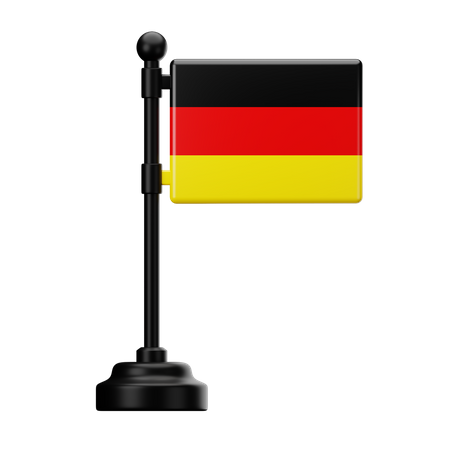 Bandera de alemania  3D Icon