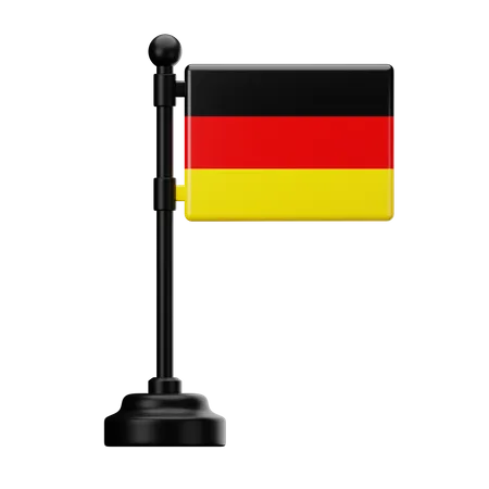 Bandera de alemania  3D Icon