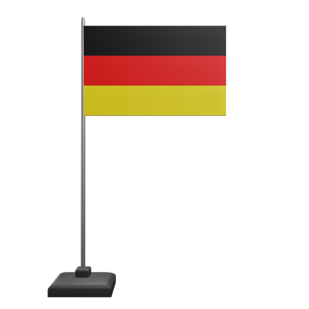 Bandera de alemania  3D Icon