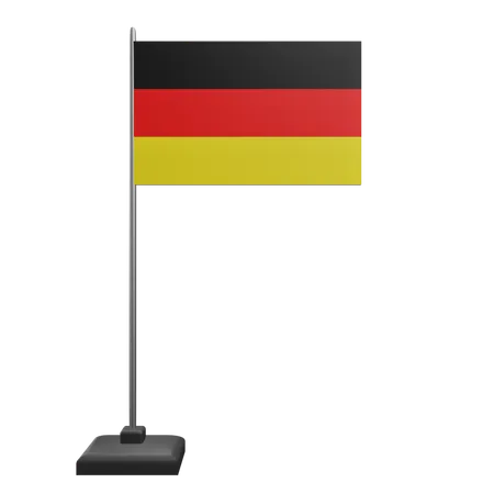 Bandera de alemania  3D Icon