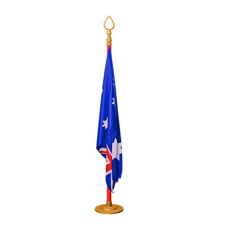Bandera de australia  3D Icon