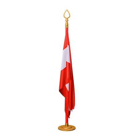 Bandera de austria  3D Icon